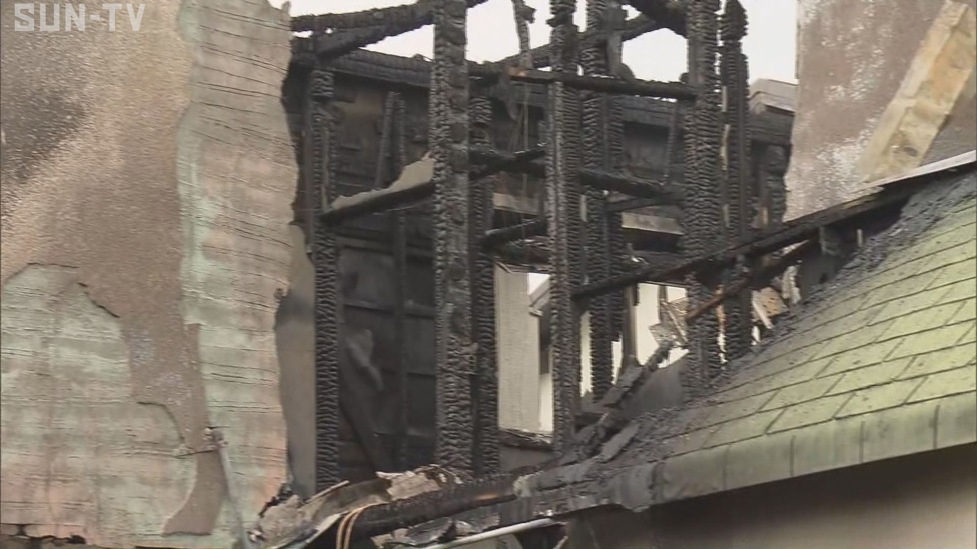 伊丹市の民家で火事 焼け跡から1人の遺体 サンテレビニュース