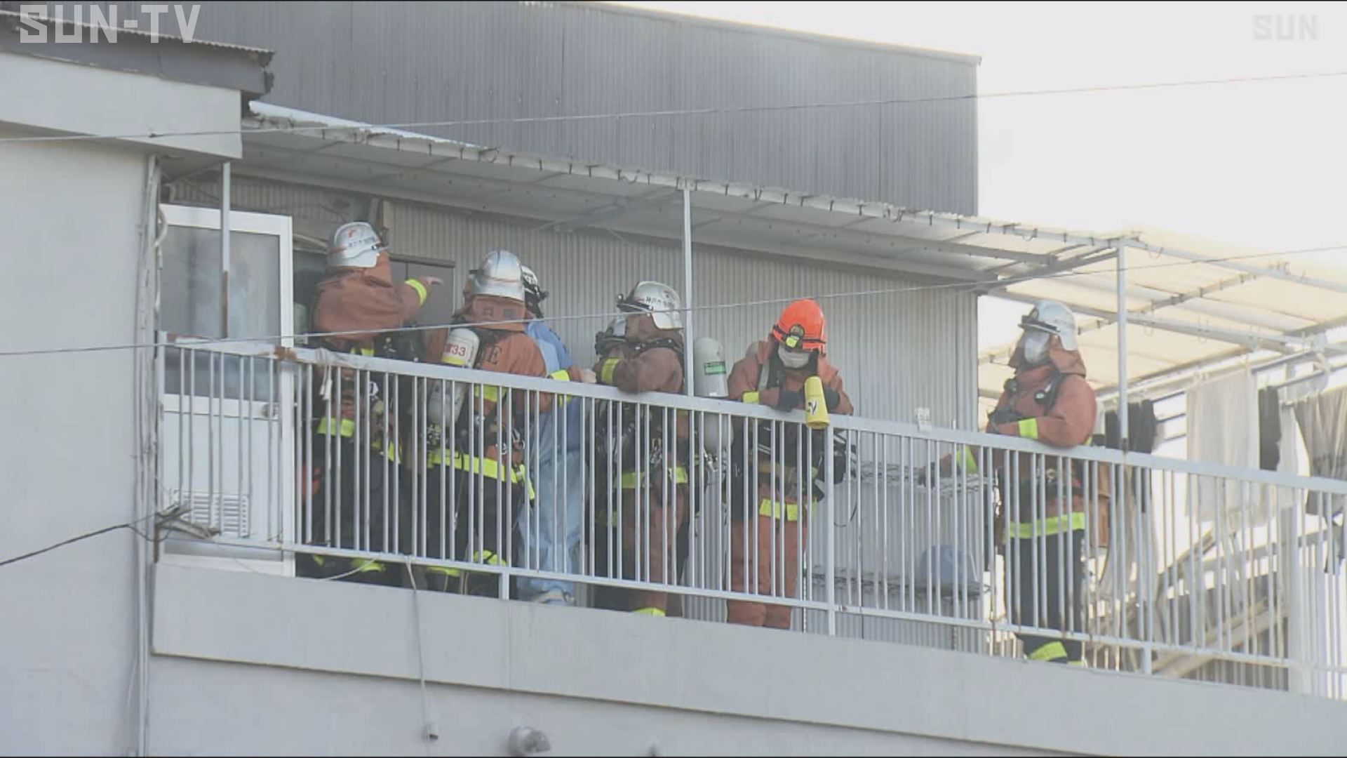 神戸市長田区で火事 50代の男性が死亡 サンテレビニュース