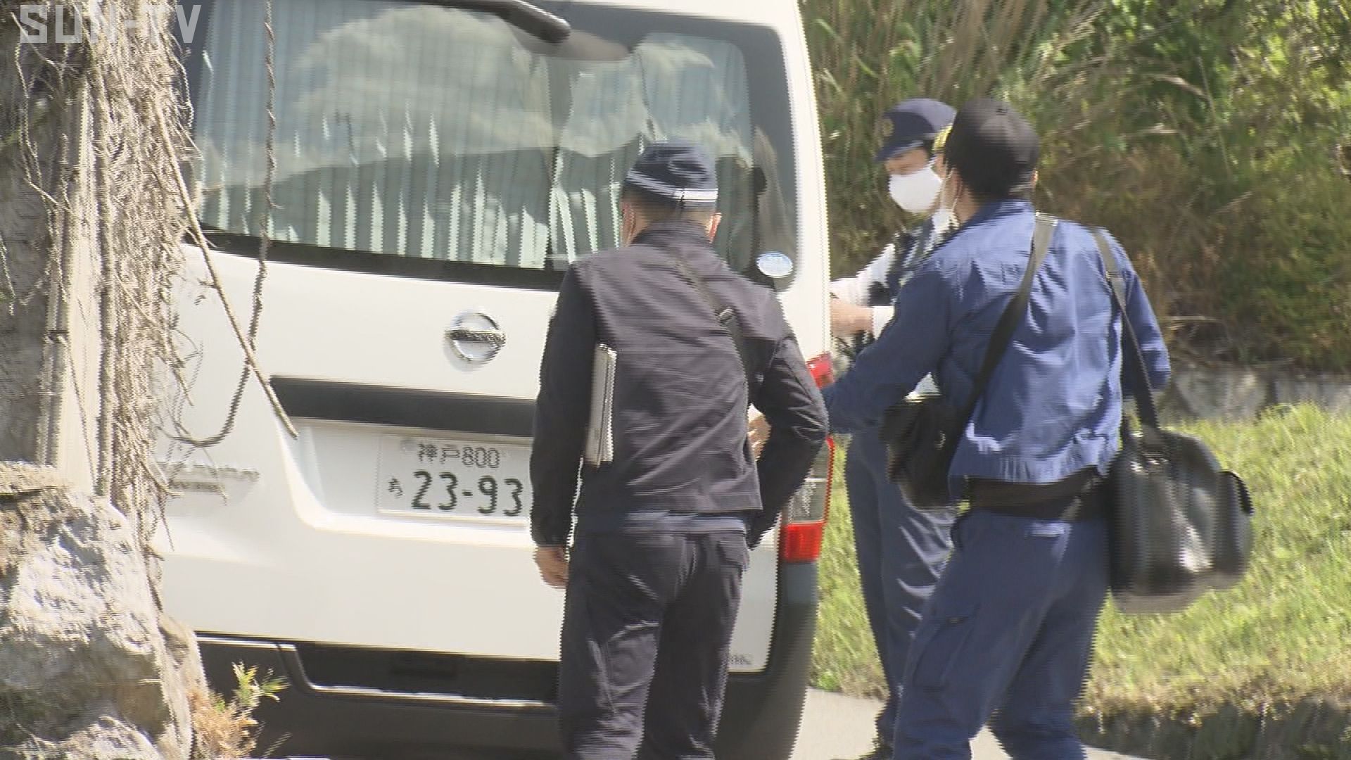車のトランクから遺体 死体遺棄容疑で２７歳の男を逮捕 サンテレビニュース