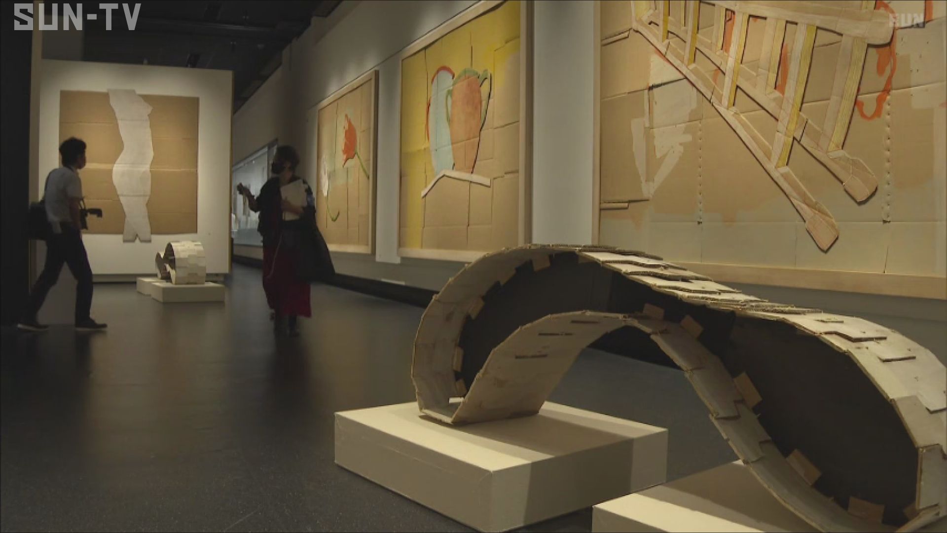 日比野克彦さんの作品200点を展示 姫路市立美術館 | サンテレビニュース