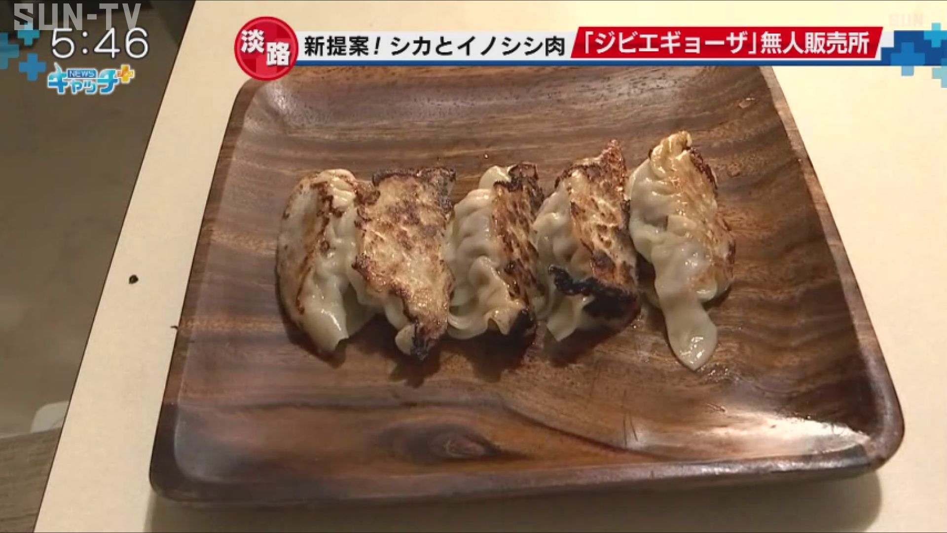 淡路市に「ジビエギョーザ」無人販売所が登場 シカとイノシシ肉を使用 - サンテレビニュース